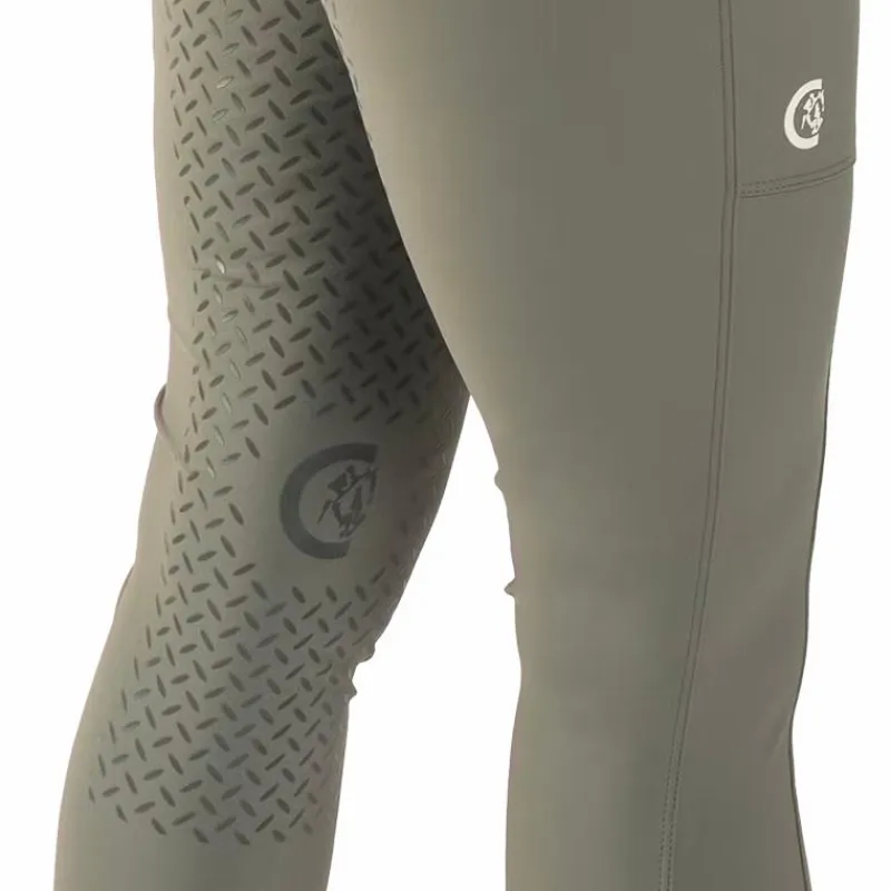 Leggings D'Équitation*Kentucky Horsewear - Legging d'équitation femme Classic dusty green full grip Vert