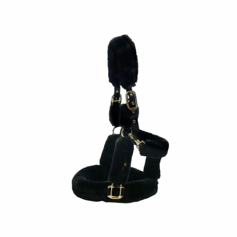 Collection "Minis" Kentucky|Licols Poneys*Kentucky Horsewear - Licol de transport mouton Noir