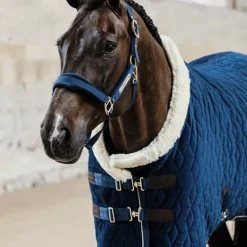 Licols En Nylon*Kentucky Horsewear - Licol Velvet Marine