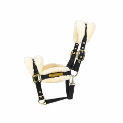 Collection "Minis" Kentucky|Licols Poneys*Kentucky Horsewear - Licol nylon mouton soft naturel Beige