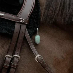 Sale - Lucky charms pierre dusty green Collection "Minis" Kentucky|Accessoires De Bridons Poneys