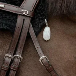 Collection "Minis" Kentucky|Accessoires De Bridons Poneys*Kentucky Horsewear - Lucky charms pierre Blanc