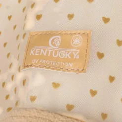 Masques Anti-Mouches|Masques Anti-Mouches*Kentucky Horsewear - Masque anti-mouches Heart avec oreilles et nez Beige