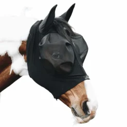 Masques Anti-Mouches|Masques Anti-Mouches*Kentucky Horsewear - Masque anti-mouches Slim Fit Noir