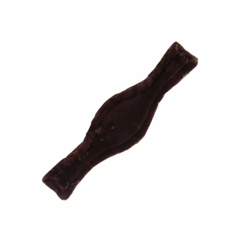 Fourreaux De Sangle*Kentucky Horsewear - Mouton amovible sangle anatomique Marron