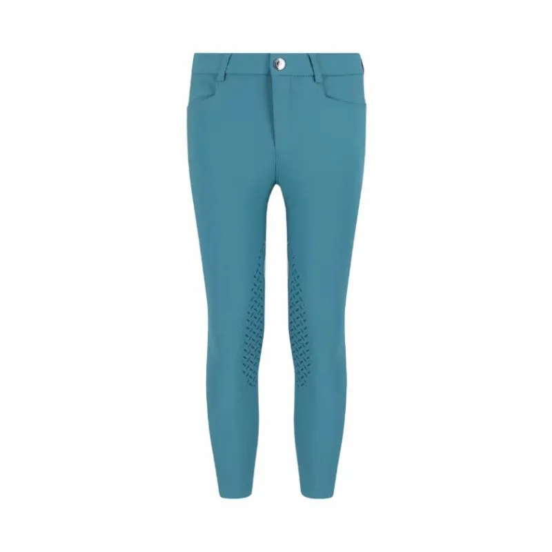 Pantalons D'Équitation*Kentucky Horsewear - Pantalon d'équitation Miami City fille émeraude Bleu