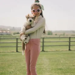 Pantalons D'Équitation*Kentucky Horsewear - Pantalon d'équitation Miami City fille vieux Rose