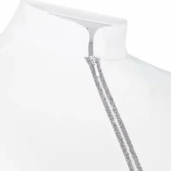 Polos Et Chemises|Polos Et Chemises*Kentucky Horsewear - Polo de concours manches courtes femme Classic Blanc