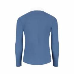 Polos Et Chemises*Kentucky Horsewear - Polo de concours Osaka Kids garçon manches longues Marine