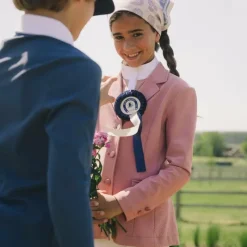 Polos Et Chemises*Kentucky Horsewear - Polo de concours Osaka Kids garçon manches longues Marine