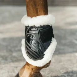 Protège-Boulets*Kentucky Horsewear - Protège-boulets jeunes chevaux mouton vegan Noir