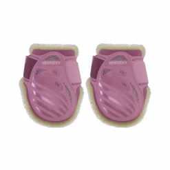 Protège-Boulets*Kentucky Horsewear - Protège-boulets jeunes chevaux mouton vegan vieux Rose