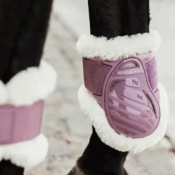 Protège-Boulets*Kentucky Horsewear - Protège-boulets jeunes chevaux mouton vegan vieux Rose