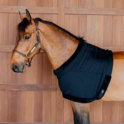 Couvertures Et Chemises*Kentucky Horsewear - Protège poitrail Noir