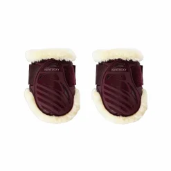 Protège-Boulets*Kentucky Horsewear - Protège-boulets jeunes chevaux mouton vegan Bordeaux