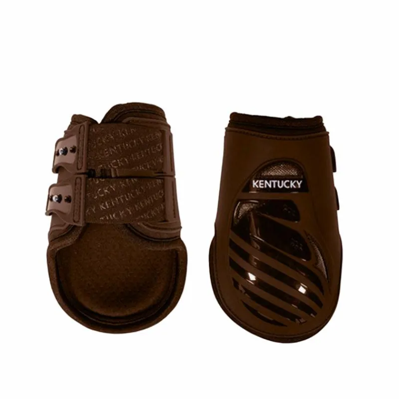 Protège-Boulets*Kentucky Horsewear - Protège boulet élastique haut Marron