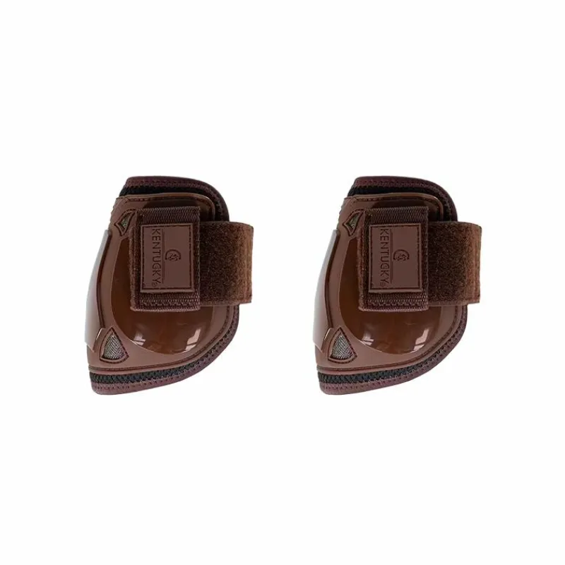 Protège-Boulets*Kentucky Horsewear - Protège boulets Air Velcro Marron
