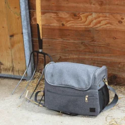 New - Sac de pansage gris Sacs Et Coffres D’Écuries|Sacs Et Malles De Pansage