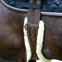 Sangles Classiques*Kentucky Horsewear - Sangle anatomique mouton Marron