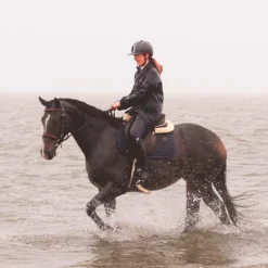 Concours Complet D'Equitation|Bavettes*Kentucky Horsewear - Sangle bavette mouton Marron