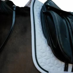 Dressage|Tapis De Dressage*Kentucky Horsewear - Tapis de dressage Glitter Rope et noir Blanc