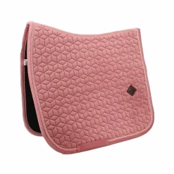 Tapis De Dressage|Tapis De Selle*Kentucky Horsewear - Tapis de dressage Velvet Vieux Rose
