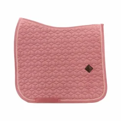Tapis De Dressage|Tapis De Selle*Kentucky Horsewear - Tapis de dressage Velvet Vieux Rose