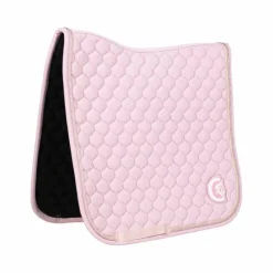 Tapis De Dressage|Tapis De Selle*Kentucky Horsewear - Tapis de dressage 3D logo Onion Quilt clair Rose