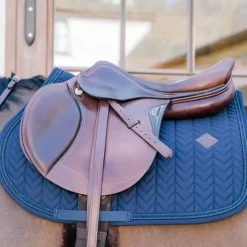 Tapis Cso/ Mixtes|Tapis De Selle*Kentucky Horsewear - Tapis de selle Metal Chain Marine