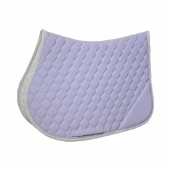 Tapis Cso/ Mixtes|Tapis De Selle*Kentucky Horsewear - Tapis de selle Softshell Onion Quilt parme/ rose pâle Violet