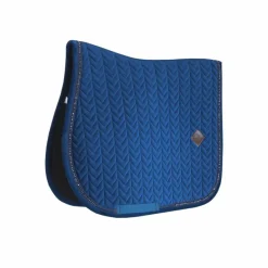 Tapis Cso/ Mixtes|Tapis De Selle*Kentucky Horsewear - Tapis de selle Velvet Pearls jumping Marine