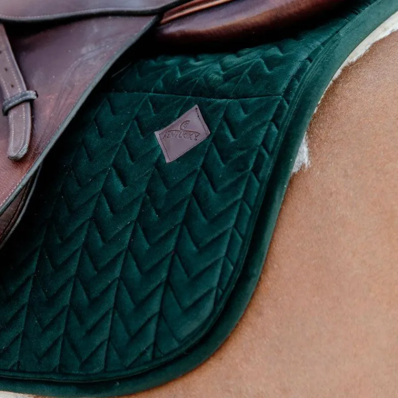 Sale - Tapis de selle Skin Friendly Velvet sapin Tapis/ Amortisseur|Tapis De Selle