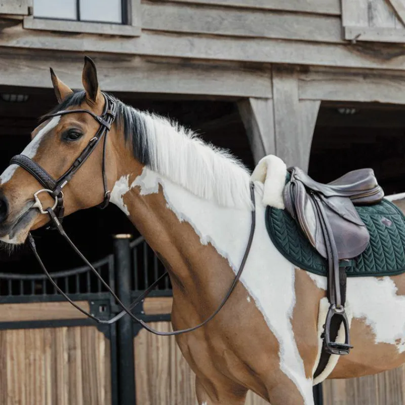 Sale - Tapis de selle Skin Friendly Velvet sapin Tapis/ Amortisseur|Tapis De Selle