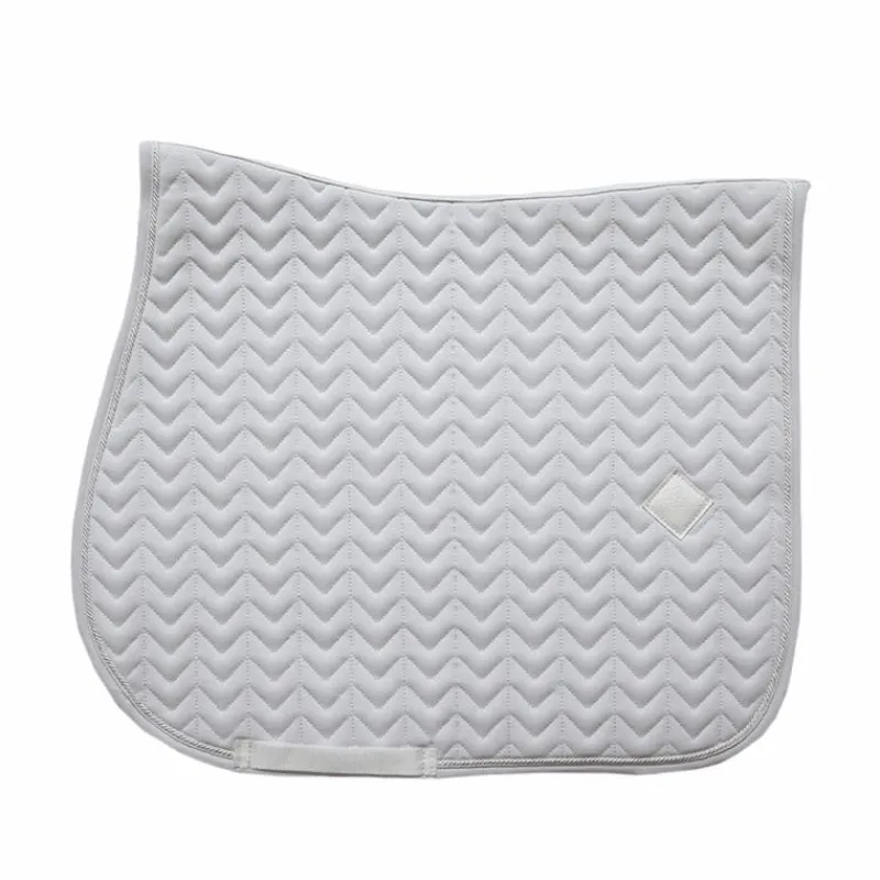 Tapis Cso/ Mixtes|Tapis De Selle*Kentucky Horsewear - Tapis de selle Fishbone Blanc