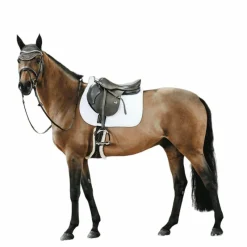 Tapis Cso/ Mixtes|Tapis De Selle*Kentucky Horsewear - Tapis de selle Fishbone Blanc