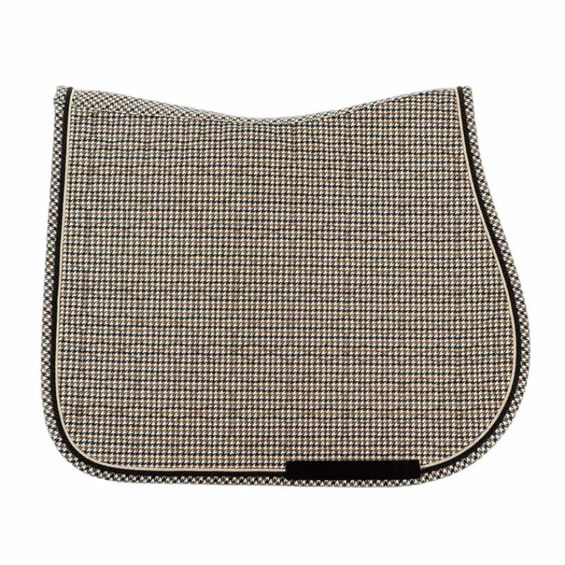 Online - Tapis de selle Pied de Poule brun Tapis De Selle|Tapis Cso/ Mixtes