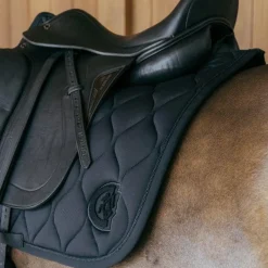 Dressage|Tapis De Dressage*Kentucky Horsewear - Tapis de dressage Wave 3D logo Noir