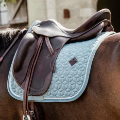Dressage|Tapis De Dressage*Kentucky Horsewear - Tapis de dressage Velvet ciel Bleu