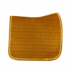 Dressage|Tapis De Dressage*Kentucky Horsewear - Tapis de dressage Velvet Moutarde Jaune