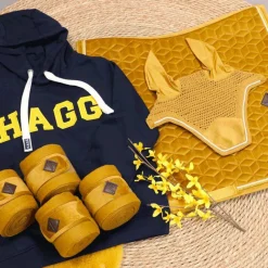 Dressage|Tapis De Dressage*Kentucky Horsewear - Tapis de dressage Velvet Moutarde Jaune