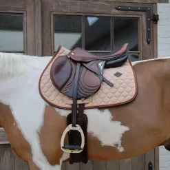 Online - Tapis de selle Onion Quilt Leather Neon Tapis Cso/ Mixtes|Tapis De Selle