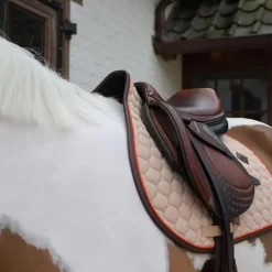 Online - Tapis de selle Onion Quilt Leather Neon Tapis Cso/ Mixtes|Tapis De Selle