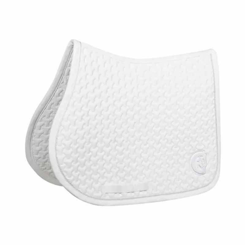 Tapis Cso/ Mixtes|Tapis De Selle*Kentucky Horsewear - Tapis de selle 3D logo Blanc