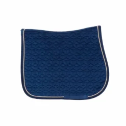 Tapis De Selle|Tapis Cso/ Mixtes*Kentucky Horsewear - Tapis de selle Basic Velvet jumping Marine