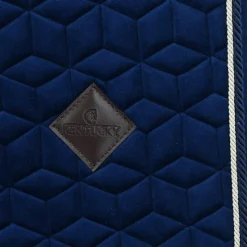 Tapis De Selle|Tapis Cso/ Mixtes*Kentucky Horsewear - Tapis de selle Basic Velvet jumping Marine