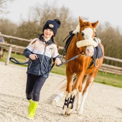 New - Tapis de selle color edition cuir marine pour minis Collection 