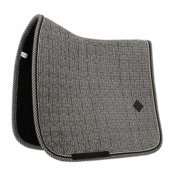 Dressage|Tapis De Dressage*Kentucky Horsewear - Tapis de dressage Pied de Poule Noir