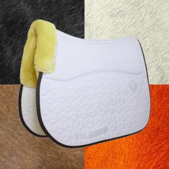 Tapis/ Amortisseur|Tapis De Selle*Kentucky Horsewear - Tapis de selle Skin Friendly Blanc