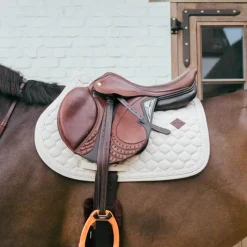 Tapis Cso/ Mixtes|Tapis De Selle*Kentucky Horsewear - Tapis de selle Plaited Cord Beige