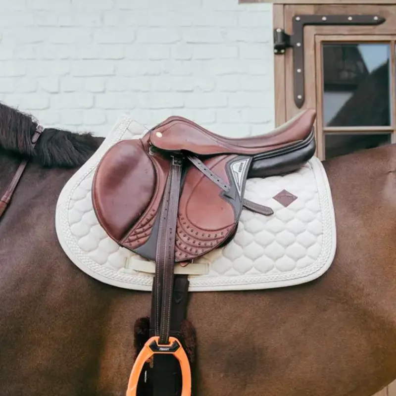 Tapis Cso/ Mixtes|Tapis De Selle*Kentucky Horsewear - Tapis de selle Plaited Cord Beige